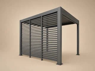 Persienne fixe 0,9 × 2,3 m